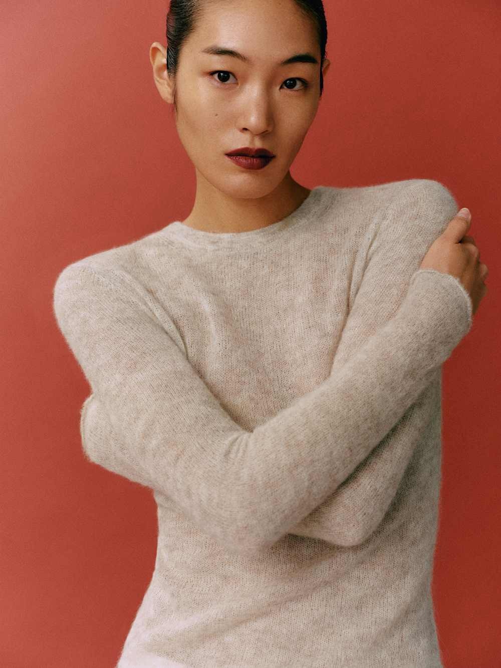 Alice Sheer Alpaca Crew - Reformation